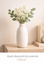 Vază decorativă ceramică „Olivia”